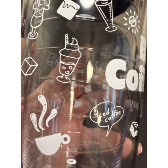 Javy Magic 16 oz Double Wall Tumbler Black Top Push On Lid • BPA Free - Picture 7 of 10